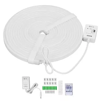 Светодиодная лента RGB WIFI 20 футов длиной DC24V APP и 28 клавиш дистанционного управления Несколько режимов Неоновая веревка L