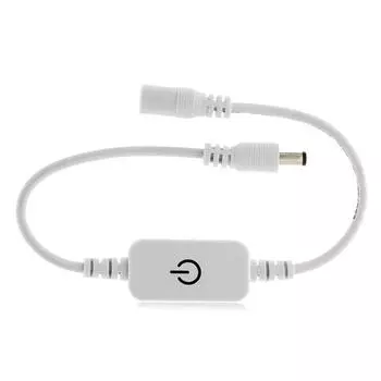 Светодиодная лента Сенсорный диммер Управление яркостью Светодиодный диммер Диммер(12V-24V) белый