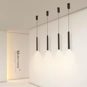 Светодиодная люстра в стиле скандинавского изголовья кровати, подвесной светильник с одной головкой, современный минималистский ресторан, круглые декоративные лампы для гостиной Cold White