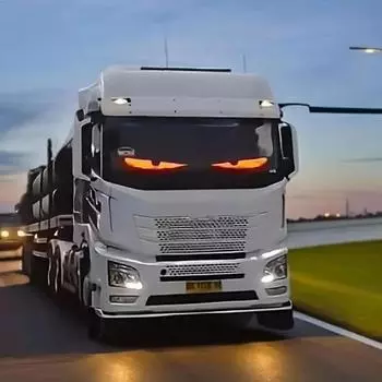 Светодиодная матричная пиксельная панель с дистанционным управлением для грузовика Devil Eye Soft Складная подсветка Граффити Прокрутка Stick up Текстовая доска Лобовое стекло