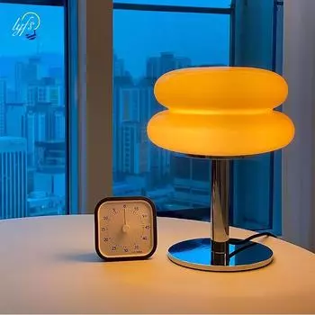 Светодиодная настольная лампа Nordic, внутреннее освещение, гостиная, обеденный стол, спальня, прикроватная тумбочка, украшение дома, ночные лампы, настольная лампа Stepless Dimming