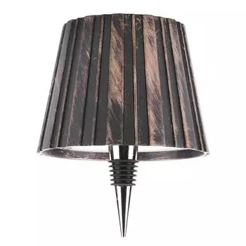 Светодиодная настольная лампа, перезаряжаемая, 3 цвета, регулируемая беспроводная лампа для бутылок (Кофе ) /