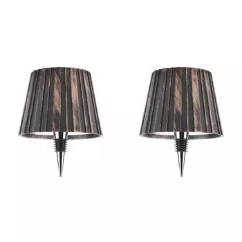 Светодиодная настольная лампа, перезаряжаемая, 3 цвета, регулируемая беспроводная лампа для бутылок (Кофе ) *