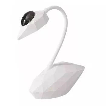 Светодиодная настольная лампа с гибким штативом 360 градусов, без мерцания, 3 режима освещения, диммируемая лампа для письменного стола, с подставкой для ручек White Light.