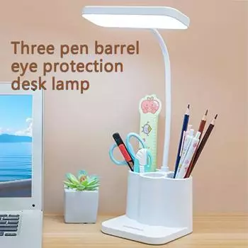 Светодиодная настольная лампа USB для обучения в общежитии, спальня, прикроватный светильник для чтения, защита глаз, настольная лампа, студенческие ночники для чтения