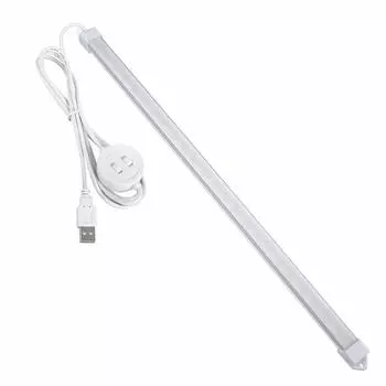 Светодиодная панель ASSEUI USB-светильник для кухни Флуоресцентный светильник Подсветка под полкой Высокая яркость Прямой трубчатый светильник Цветная лампочка дневного света