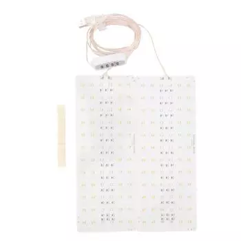 Светодиодная панель для выращивания растений, 5 уровней яркости, регулируемая яркость, ультратонкая, под шкафом, для выращивания растений Germin