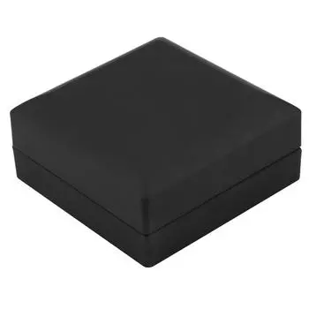 Светодиодная подсветка для браслетов и свадебных украшений, витрина, подарочная коробка для хранения (Коробка для браслета) чёрный