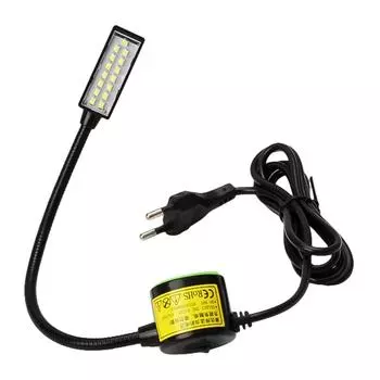 Светодиодная подсветка для швейной машины 15 лампочек магнитное крепление рабочая лампа для верстака токарный станок сверлильный станок гибкий гусиная шея