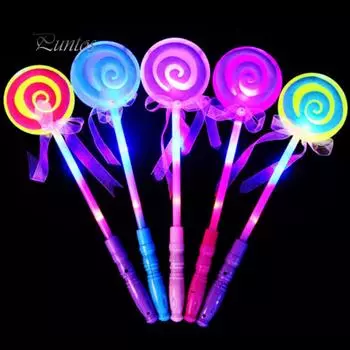 Светодиодная подсветка мигает Fairy WPrincess Lollipop Stick Girl