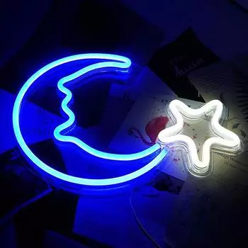 Светодиодная подсветка Neon Game Console Crown Bear Claw – Декоративная сетчатая подсветка Celebrity Mood Light 5V