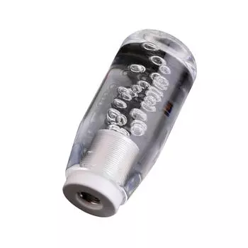 Светодиодная подсветка RGB, ручка переключения передач, кристально-прозрачный пузырьковый переключатель передач, 10 см/15 см/20 см/25 см/30 см, многоцветная ручка переключения передач с градиентом, универсальная 10cm