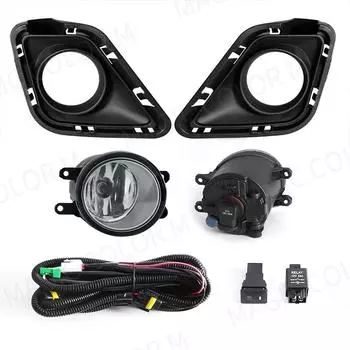 Светодиодная противотуманная фара для Toyota Ractis 2010 2011 2012 2013 2014 автомобильный бампер передняя фара сменная крышка автомобильные аксессуары 12 В