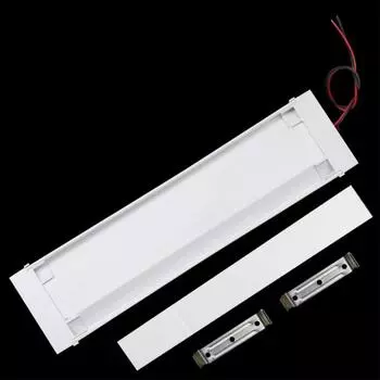 Светодиодная рабочая фара для транспортных средств, 72 светодиода, светодиодная трубка высокой яркости с выключателем, пряжкой/клеевым креплением, 12V