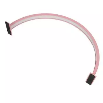 Светодиодная розовая лампа для ресниц 75 см 30 Вт 3000 К6500 К Полумесяц настольная лампа для ухода за кожей ногтей красота UK Plug US Plug