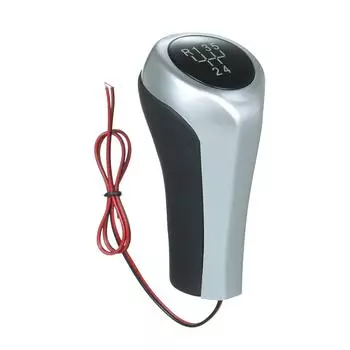 Светодиодная ручка переключения передач, ручка рычага, 6 скоростей, замена для BMW 1 3 5 6 серии M X1 X3 X5 5 белый