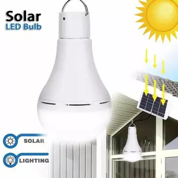 Светодиодная солнечная лампа с зарядкой через USB, многофункциональная, наружная, садовая, водонепроницаемая, портативная, подвесная, аварийное освещение в помещении