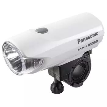 Светодиодная спортивная умная лампа Panasonic для велосипеда, белая, Ш40 x Г110 x В42 мм NSKL137
