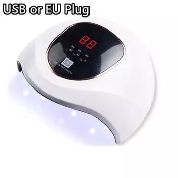 Светодиодная сушилка для ногтей, 36 Вт, лампа для ногтей, сушилка для лака, лампа для сушки лака с 3 настройками таймера, маникюрная лампа 12Beads розовый