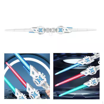 Светодиодная светящаяся игрушка светящийся световой меч градус вращения телескопический выдвижной меч для игры