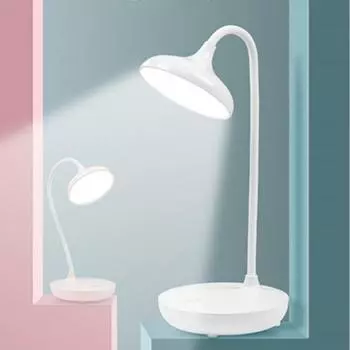 Светодиодная трубка для защиты глаз, светодиодная настольная лампа с питанием от USB, кабинет, настольная лампа для чтения, защита глаз, прикроватная лампа для спальни синий