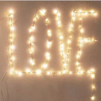 Светодиодная волшебная лампа с медной проволокой, декоративная ночная гирлянда для украшения спальни Style A