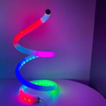 Светодиодная волшебная лампа с настольной лампой, подключаемой через USB, атмосферный светильник, ночник, настольный креативный светильник, настольная лампа, трехцветный свет, не 0-5W белый