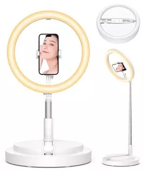 Светодиодное кольцо складное интегрированное типа Sunnila настольное и наземное кольцо для распределения совместимо с верхним 3-цветным 10-уровневым настольным USB-подходит