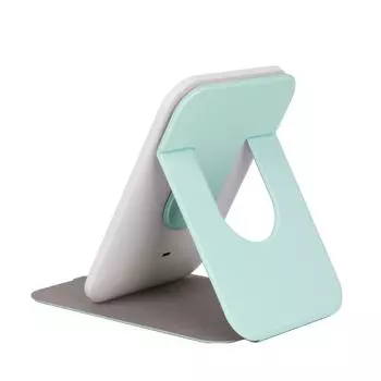 Светодиодное зеркало для макияжа, портативное и прозрачное, с интеллектуальным сенсорным затемнением, зеркало для макияжа зелёный