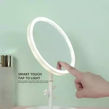Светодиодное зеркало для макияжа с лампой настольного типа Интернет знаменитости заполняющее световое зеркало Ins Style Dormitory Desktop портативное туалетное зеркало