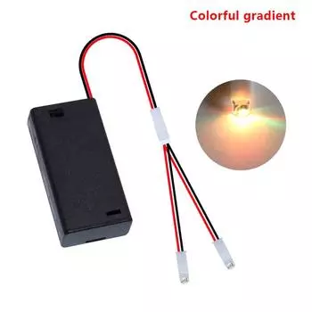 Светодиодные бусины для лампочек, миниатюрный ночник/лампочка, материал для создания креативной модели освещения кукольного домика