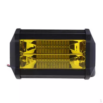 Светодиодные двухрядные длинные полоски противотуманные фары для вторичного рынка автомобилей 2