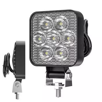 Светодиодные фары для бездорожья, фары для бездорожья, светодиодные фары для бездорожья, светодиодные фары для бездорожья, 2,5-дюймовые, мощные, яркие чёрный