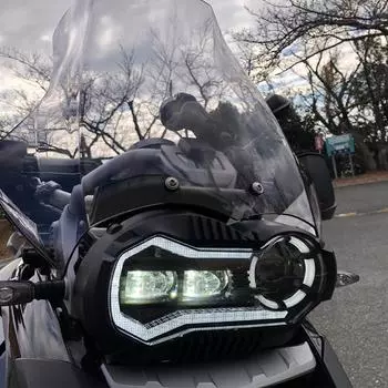 Светодиодные фары для BMW R1200GS 2004-2013 LC R 1200GS ADV Adventure R 1200 Полная фара светодиодный проектор фара в сборе