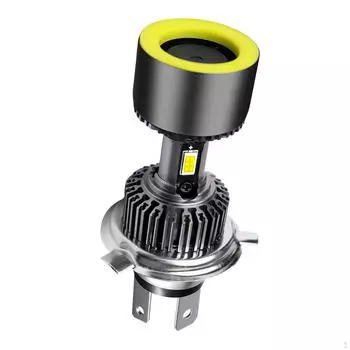 Светодиодные фары для мотоциклов H4 Headlight 4 Colors Modes Lamp Head