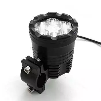 Светодиодные фары для мотоциклов L6X, противотуманные фары для мотоциклов, супер яркая фара, рабочий свет, круглый прожектор, 40 Вт 1 piece белый