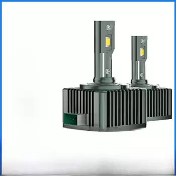 Светодиодные фары с двойной медной трубкой серии D D1S/D2S/D3S/D4S/D8S: Улучшенное декодирование и фокусировка D4S, single