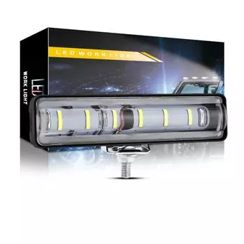 Светодиодные фары водонепроницаемые 12-60 В 12-60 В для авто мотоцикла грузовика лодки трактора прицепа внедорожных автомобилей аксессуары светодиодный рабочий свет