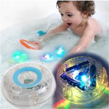 Светодиодные фонари для детской ванной комнаты, красочные светящиеся фонари, шарики для купания, чтобы принять душ
