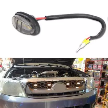 Светодиодные фонари на переднюю решетку автомобиля для Ford F150 SVT RAPTOR 2017-2019 Дневные ходовые огни Дневной свет