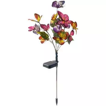 Светодиодные фонари на солнечных батареях IP65 Водонепроницаемые для сада Солнечные бабочки Солнечный свет LED Солнечный уличный