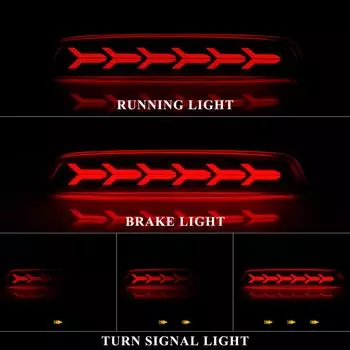 Светодиодные фонари-отражатели заднего бампера для Chevrolet Chevy Trax 2012 2013 2014 Предупреждение о торможении Динамический указатель поворота Автомобильные аксессуары 12 В Red Shell