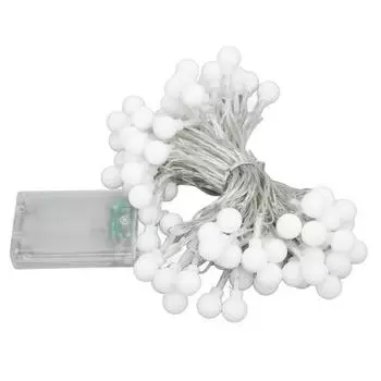 Светодиодные гирлянды для кемпинга, матовые, два режима, водонепроницаемые, светодиодные гирлянды для улицы