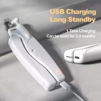 Светодиодные кусачки для ногтей для домашних животных, профессиональные ножницы для кошачьих когтей, ножницы для стрижки ногтей для собак, резак для ухода за животными, товары для домашних животных Led Nail Clipper