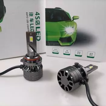 Светодиодные лампы 9006 12 В 55 Вт 6000 К High Lumen LED Auto Headlight Kit Car Headlight Bulbs LED Lamp Bulbs холодный белый