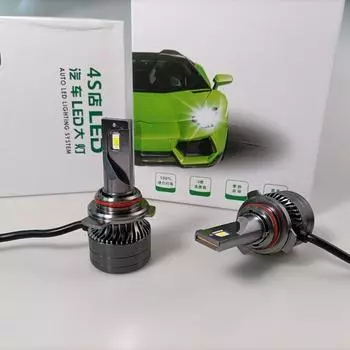 Светодиодные лампы 9012 12 В 55 Вт 6000 К High Lumen LED Auto Headlight Kit Car Headlight Bulbs LED Lamp Bulbs холодный белый