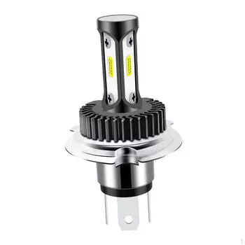 Светодиодные лампы для автомобильных фар H4 передние противотуманные фары быстрая установка лампы 2000LM ярче