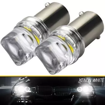 Светодиодные лампы для чтения карт салона BA9S купольные T11 T4W H6W 1895 3SMD БЕЛЫЙ светодиодный боковой фонарь автомобиля сигнал парковки подсветка номерного знака белый