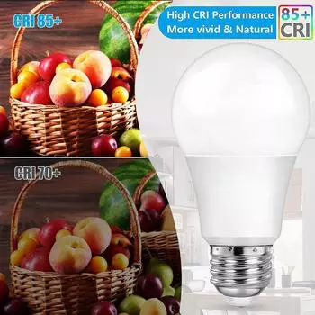 Светодиодные лампы E27 AC220V 240V Лампочка Real Power 20W 18W 15W 12W 9W 5W 3W Lampada Гостиная Главная LED Bombilla 5w&WHITE&15 pcs белый