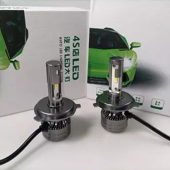 Светодиодные лампы H4 24 В 35 Вт 6000 К High Lumen LED Auto Headlight Kit Автомобильные лампы для фар Светодиодные лампы для фар - отправьте желтые пузыри холодный белый